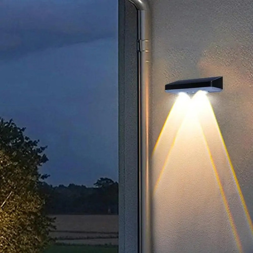 Qyq Luces Solares De Valla Luz Solar Led Para Valla