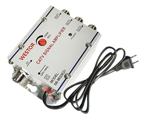 Amplificador De Señal Catv 3 Salidas Sb-8620ed7 Westor