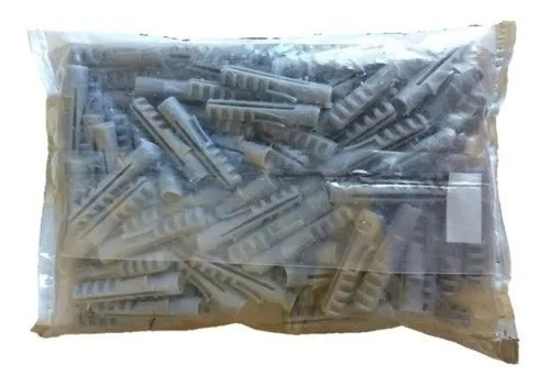 Imagen 3 de 4 de Paquete Con 250 Taquetes De 3/8 Plastico 9.525 Mm Cerrado