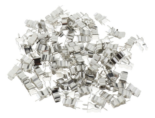 100 Unids 5x20mm Fusible Porta Clips Fusible Clamp Aleación