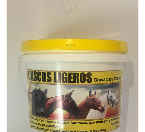 Cascos Ligeros 4kg, Grasa Para Cascos De Caballo