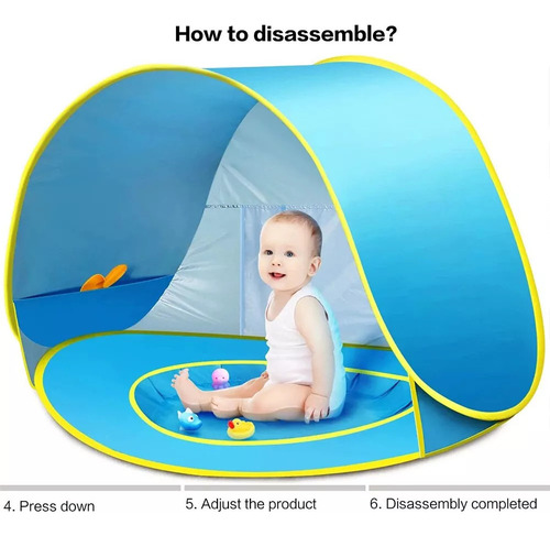 Tienda De Juegos For Bebés Con Piscina