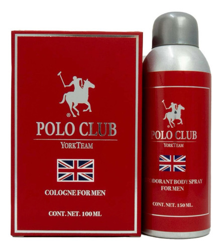 Fragancia Polo Club England + Desodorante 150ml A Elegir