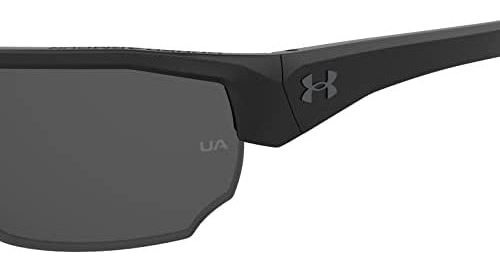 Anteojos De Sol Under Armour Para Hombre, Negro Mate