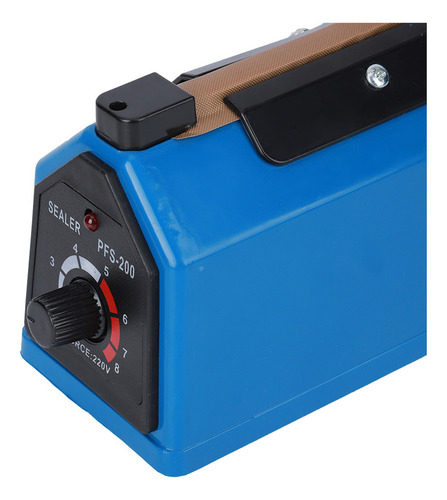 Máquina Selladora Manual De Calor Por Impulso Pfs-200 210w D