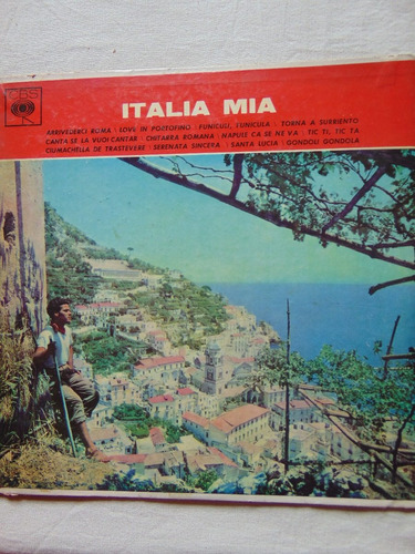 Disco Italia Mia. Cbs Records. 