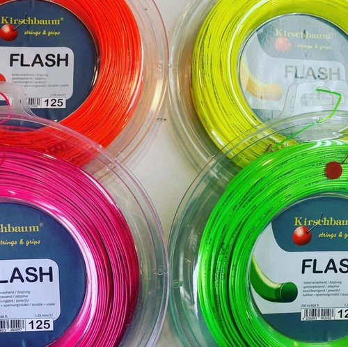 Rollo Cuerda Kirschbaum Flash 1.25 Poliester Rosa