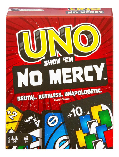 Uno No Mercy Juego De Cartas