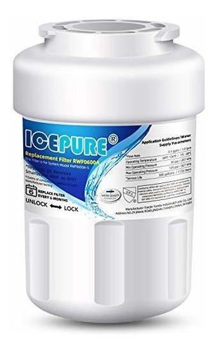 Icepure Mwf Raplacement Para Ge Smartwater Mwfp, Hdx Fmg-1, 