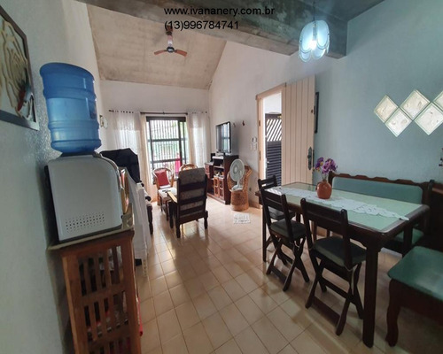 Imagem 9 de 30 de Linda Casa Assobradada, 30 Metros Do Mar, 3 Quartos, Ao Lado Do Centro De Mongaguá - Ca00062 - 70828343