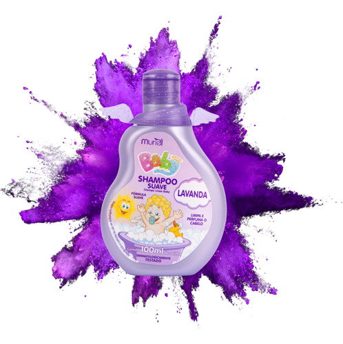 Kit Com 02 Shampoo Baby Lavanda Muriel