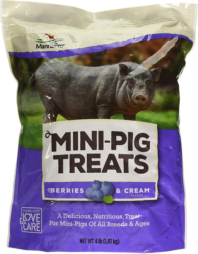 Alimento Para Cerdito Puerquito Manna Pro Mini Pig Treats 