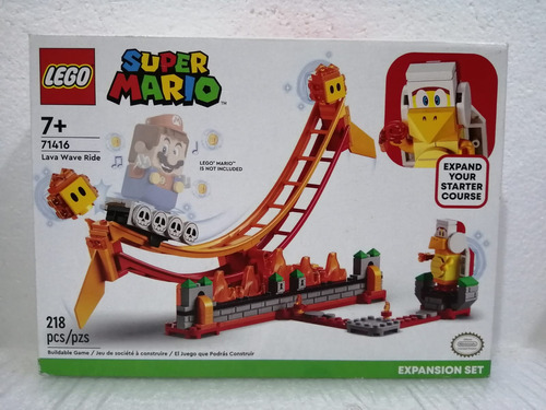 Lego Super Mario Gran Ola De Lava 71416 Set De Expansión Se