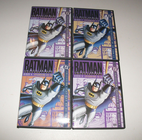 Imagen 1 de 3 de Batman: La Serie Animada Vol.3 / Cuatro Dvds Originales