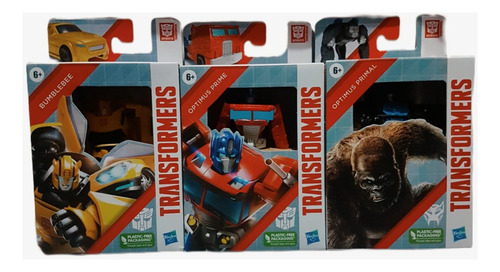Transformers Juguetes Para Niños Pack De 3 Piezas