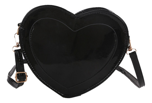 Precioso Bolso De Hombro En Forma De Corazón De Poliuretano