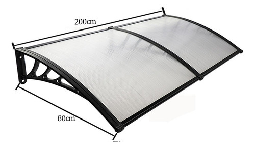 Toldo Para Puerta, Toldo Para Ventana, Largo Por Pared 200cm