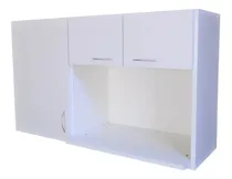 Comprar Alacena Para Microondas Doble Puertas Manija Cocina Muebleds