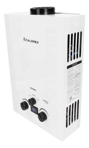Calentador Instantáneo Calorex Fortis S-06 1servicio Gas Lp Blanco Glp