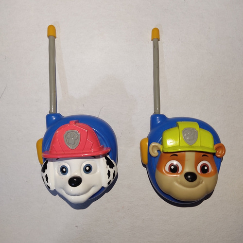 Paw Patrol Chase & Marshall 3d Walkie Talkies 