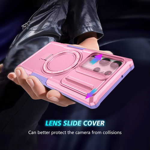 Funda Hybrid Armor Para Samsung Galaxy S23, S24 Ultra