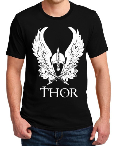 Remera Thor Alas Comic Superheroe Dios Trueno Pelicula 