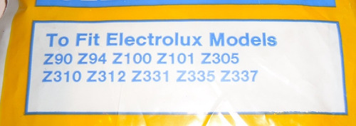 Bolsas Repuesto X5 Unidades Aspiradora Electrolux Nuevas