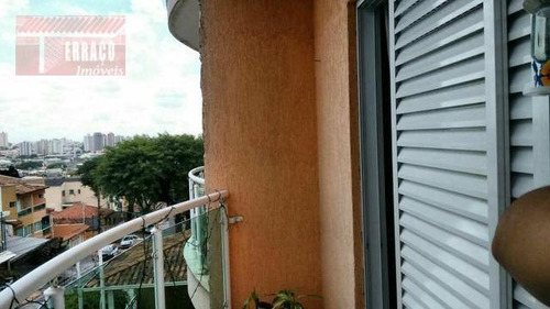 Imagem 9 de 13 de Cobertura Residencial À Venda, Utinga, Santo André. - Co0223