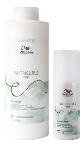 Kit Wella Pro Nutricurls - Sh E Leave-in