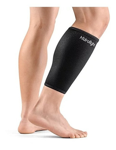 Suporte Compressão Panturrilha Par Neoprene Esporte Tam G
