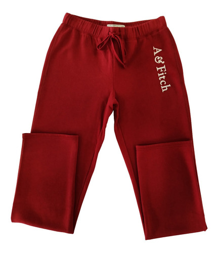 Pantalón Buzo Mujer  Abercrombie 0063-050 Rojo