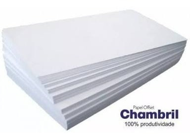 Papel Offset Chambril 70g 660x996 Pacote C/ 50 Folhas Fibr