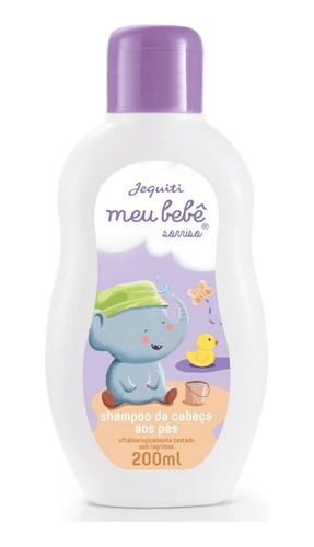 Shampoo Da Cabeça Aos Pés Meu Bebê Sorriso 200ml - Jequiti
