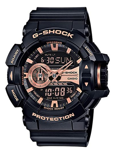 Casio G-shock Ga400gb-1a4 - Reloj De Cuarzo, De Resina, Con