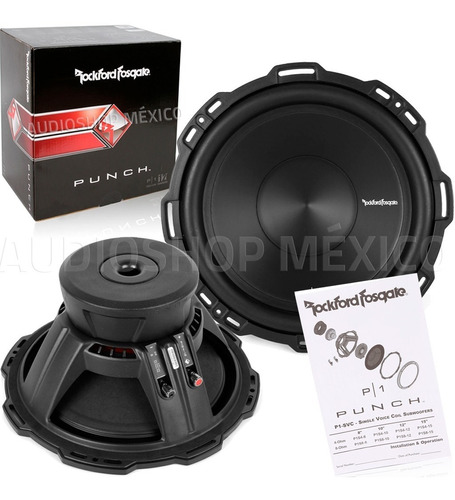 Subwoofer Punch Rockford Fosgate P1s4-12 12 Pulgadas