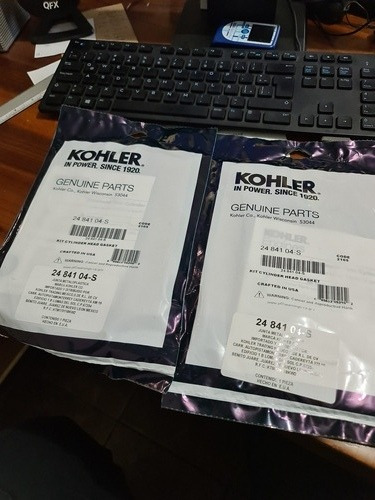 2 Empaques De Cabeza Kohler Command Ch25 Ch730 25 Hp Cv 25