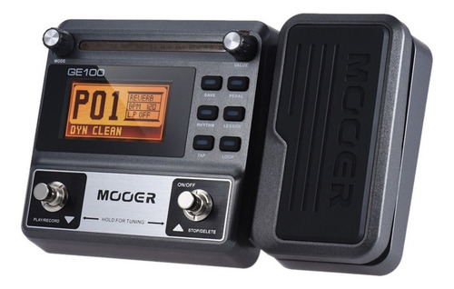 // Pedal De Efecto Mooer Ge100 Negro