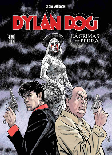 Dylan Dog Graphic Novel 5: Lágrimas de pedra, de Ambrosini, Carlo. Editora Edições Mythos Eireli, capa dura em português, 2022