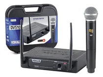 Comprar Microfone Sem Fio Vokal Dvs100sm Mão Dinâmico Digital Preto
