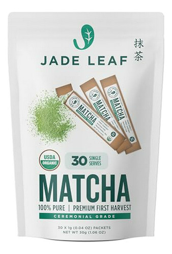 Té Verde Orgánico Matcha De Hoja De Jade En Polvo, Grado Cer