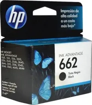 Comprar Cartucho De Tinta Hp 662 Cz103al Color Negro