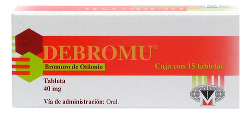 Debromu Tabletas 40 Mg, 15 Tabletas