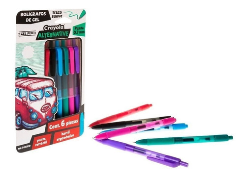 Paquete Plumones Alternative De Crayola