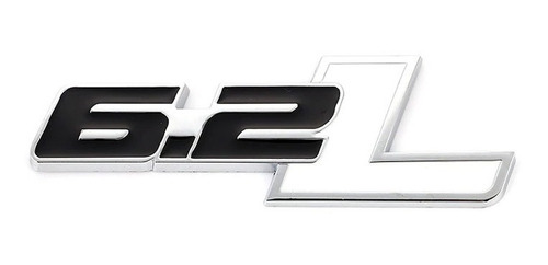 Emblema 6.2l Negro Blanco Ford Lobo Raptor Svt F-150