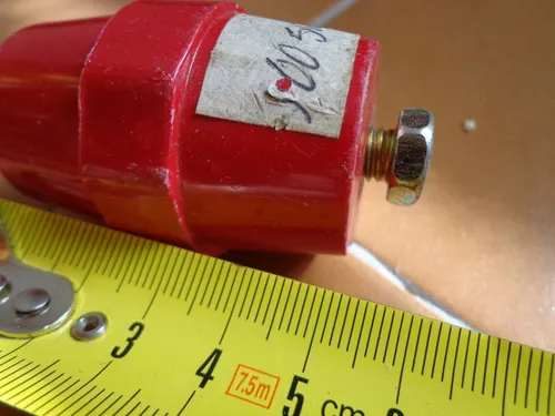Aislador Electrico Rojo