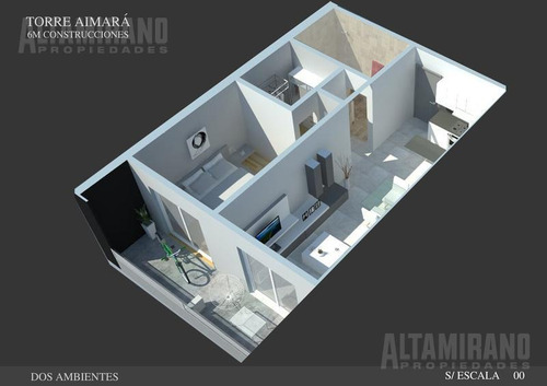 Departamento - Jose Leon Suarez, Depto Dos Ambientes A Estrenar!!