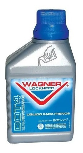 Liquido De Frenos Wagner Lockheed Dot 4 X 200cc