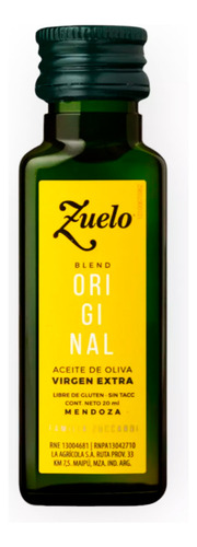 Aceite Virgen Extra Miniatura X 20ml - Zuelo