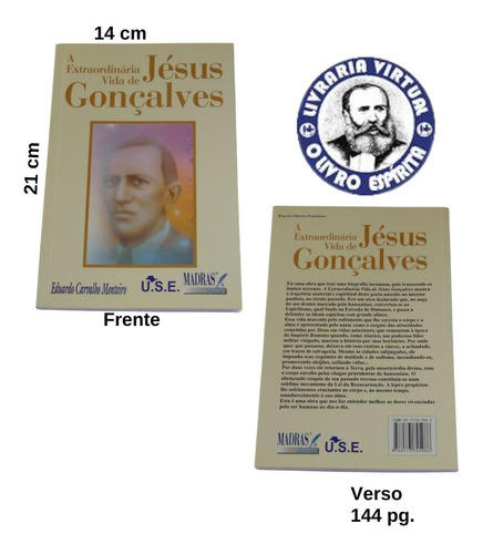 Imagem 2 de 3 de A Extraordinária Vida De Jésus Gonçalves