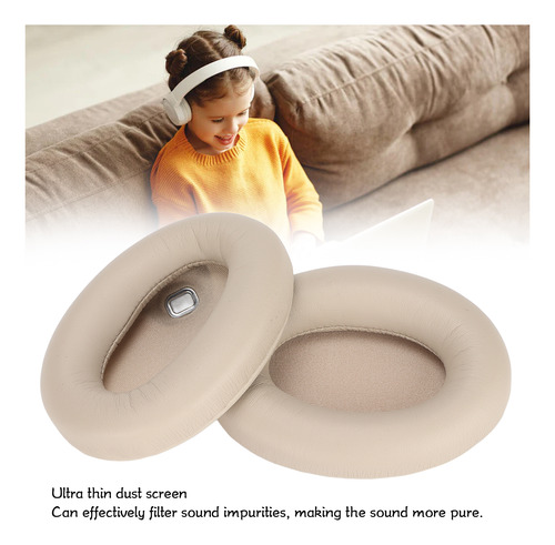 Imagen 8 de 10 de Almohadillas Para Auriculares Wh1000xm4 De Espuma Aislante D
